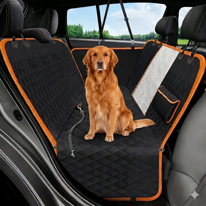 Dog Car Seat Cover, Waterproof Nonslip Durable Soft Back Seat Extender for Dogs, Covers for SUVs & Cars Trucks